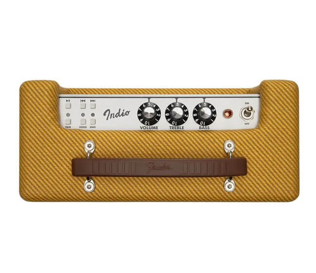 Безжична Колона, Fender Indio 2 Bluetooth Speaker, Жълт (4)