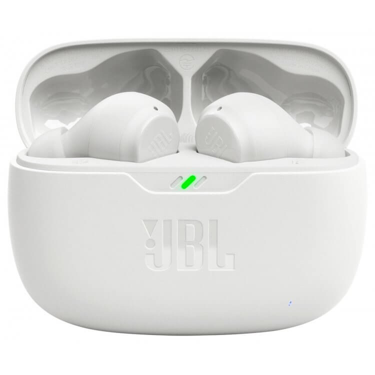 Безжични Слушалки, JBL Vibe Beam Handsfree Bluetooth, Бял (5)
