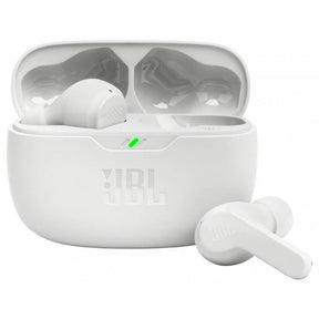Безжични Слушалки, JBL Vibe Beam Handsfree Bluetooth, Бял