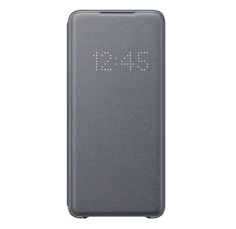 Оригинален Активен Калъф за Samsung S20 Plus Led View Cover Book Case Ef-Ng996pb, Сив