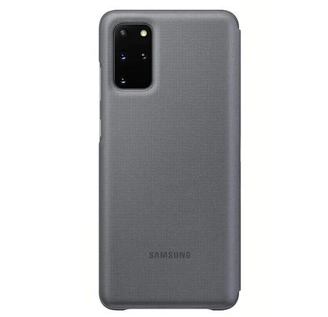 Оригинален Активен Калъф за Samsung S20 Plus Led View Cover Book Case Ef-Ng996pb, Сив (2)