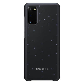 Оригинален Калъф за Samsung S20 Plus Led Cover Case EF-KG985CBE, Черен