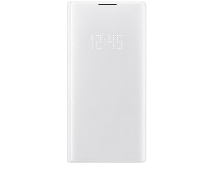 Оригинален Активен Калъф за Samsung Note 10 Plus Led View Cover Book Case EF-NN975PWEGWW, Бял