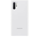 Оригинален Активен Калъф за Samsung Note 10 Plus Led View Cover Book Case EF-NN975PWEGWW, Бял (2)