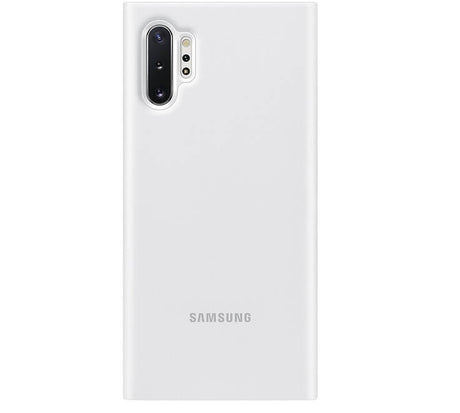 Оригинален Активен Калъф за Samsung Note 10 Plus Led View Cover Book Case EF-NN975PWEGWW, Бял (2)
