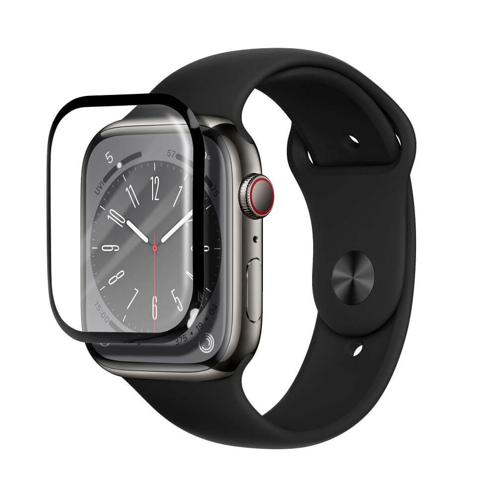 Протектор за Apple Watch Ultra 49mm, Bestsuit Flexy Glass, Прозрачен (4)