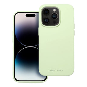 Силиконов Калъф за iPhone 14 Pro, Roar Cloud-Skin Case, Зелен