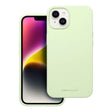 Силиконов Калъф за iPhone 14 Plus, Roar Cloud-Skin Case, Зелен