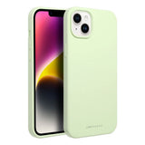 Силиконов Калъф за iPhone 14, Roar Cloud-Skin Case, Зелен (2)