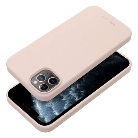 Силиконов Калъф за iPhone 12/Pro, Roar Cloud-Skin Case, Розов (3)