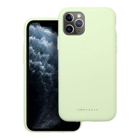 Силиконов Калъф за iPhone 12/Pro, Roar Cloud-Skin Case, Зелен