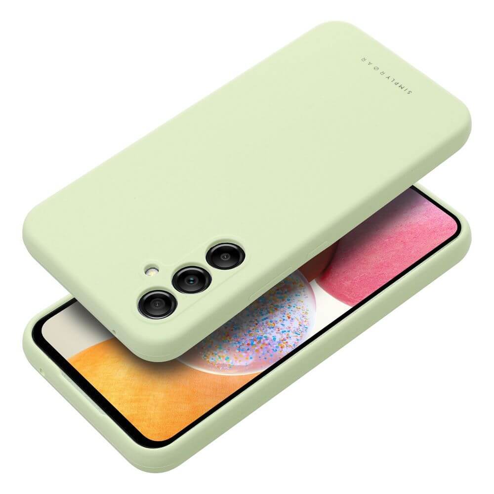 Силиконов Калъф за Samsung A54, Roar Cloud-Skin Case, Зелен (3)