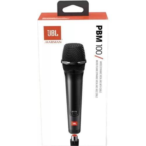 Микрофон, JBL Wired Dynamic Vocal Mic PMB100, Черен (8)