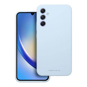 Силиконов Калъф за Samsung A54, Roar Cloud-Skin Case, Син
