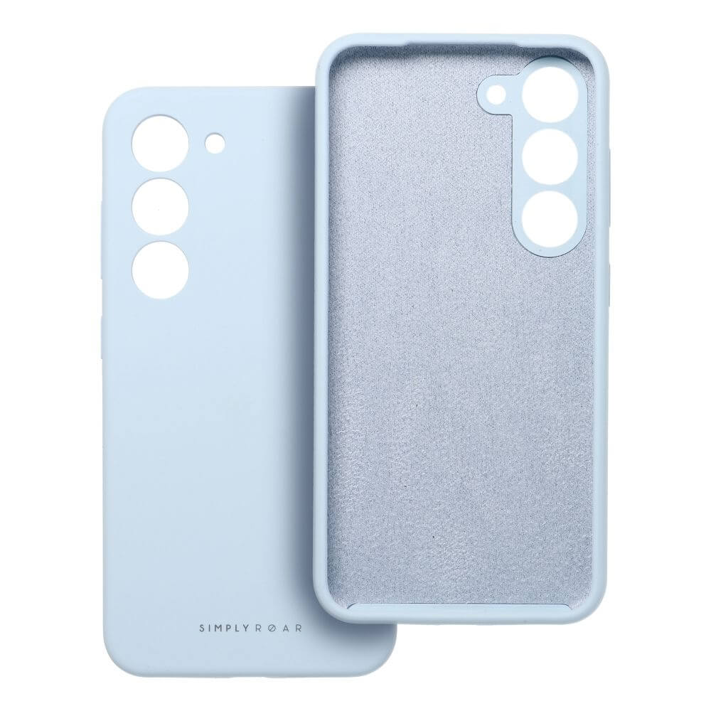 Силиконов Калъф за Samsung A54, Roar Cloud-Skin Case, Син (4)