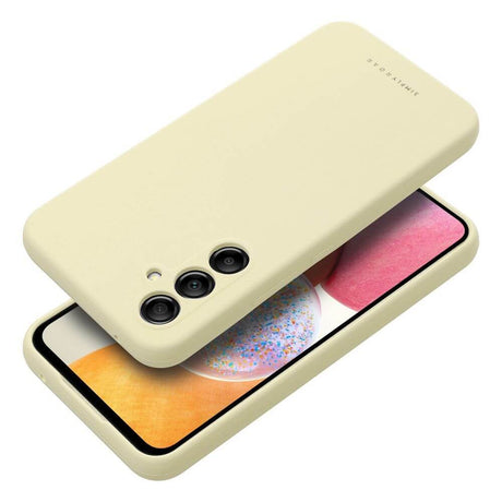 Силиконов Калъф за Samsung A34, Roar Cloud-Skin Case, Жълт (3)