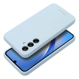 Силиконов Калъф за Samsung A34, Roar Cloud-Skin Case, Син (3)