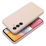 Силиконов Калъф за Samsung A14, Roar Cloud-Skin Case, Розов (3)