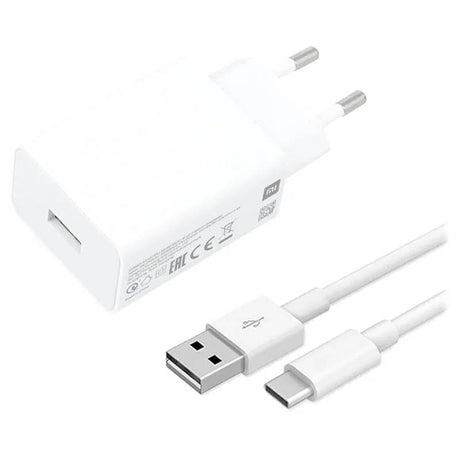 Оригинално Бързо Зарядно с Кабел, Xiaomi 220v-22.5W MDY-11-EP, Бял (Bulk)