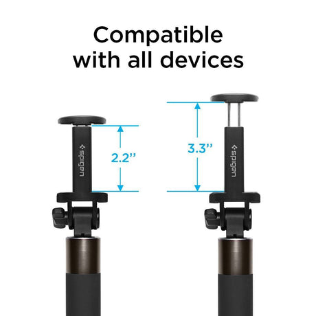 Блутут Селфи Стик, Spigen Wireless Selfie Stick S530W, Черен (7)
