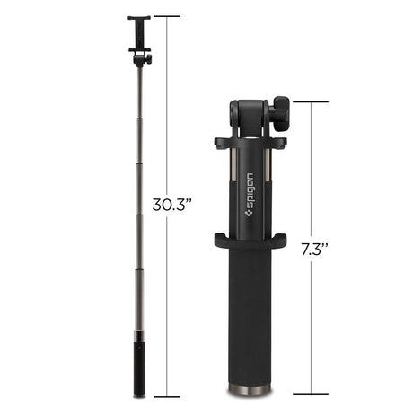 Блутут Селфи Стик, Spigen Wireless Selfie Stick S530W, Черен (8)