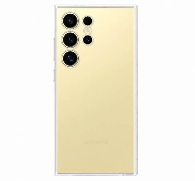 Оригинален Твърд Калъф за Samsung S24 Ultra Clear Case GP-FPS928SAATW, Прозрачен