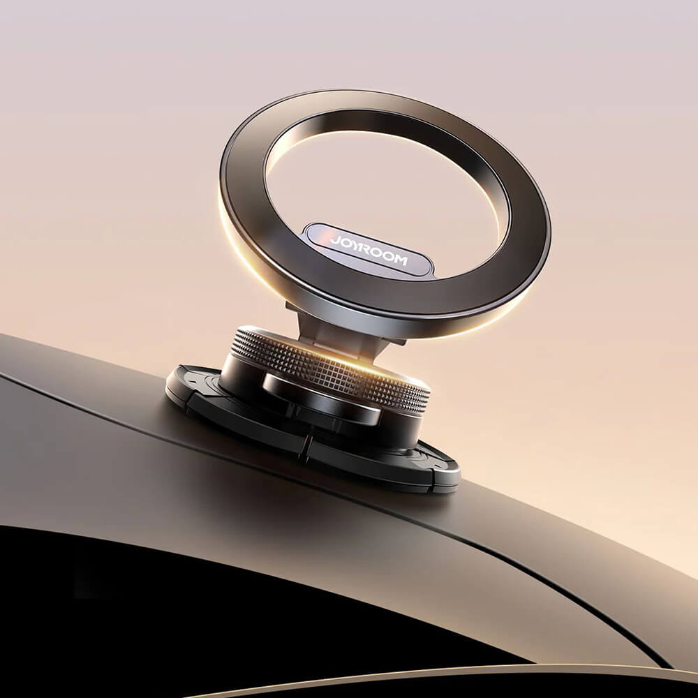 Magsafe Стойка за Кола, Joyroom Foldable Car Mount, Черен (2)