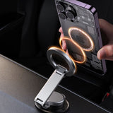 Magsafe Стойка за Кола, Joyroom Foldable Car Mount, Черен (4)