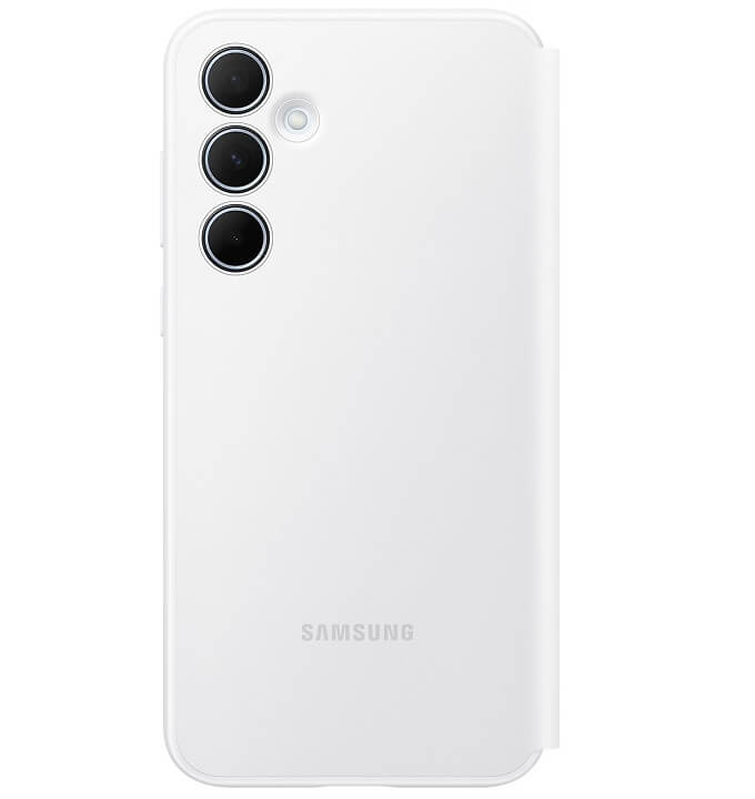 Оригинален Активен Калъф за Samsung A35 Smart View Wallet Book Case EF-ZA356CWEGWW, Бял (2)