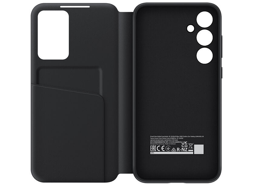Оригинален Активен Калъф за Samsung A35 Smart View Wallet Book Case EF-ZA356CBEGWW, Черен (4)