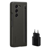 Оригинален Калъф с Писалка и Зарядно за Samsung Z Fold 5, Start Pack Case EF-OF94KKBEGWW, Черен