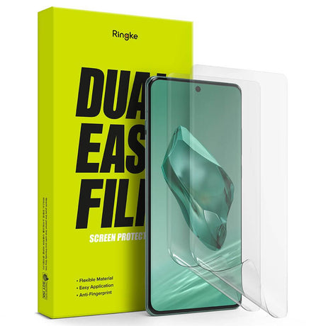Гъвкав Протектор за Oneplus 12, Ringke Dual Easy Full Glass, Прозрачен (2)