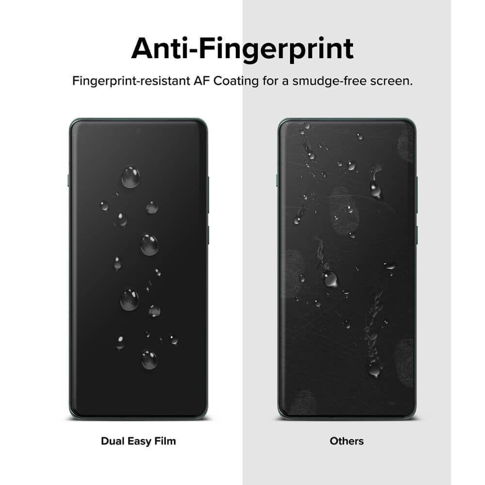 Гъвкав Протектор за Oneplus 12, Ringke Dual Easy Full Glass, Прозрачен (7)
