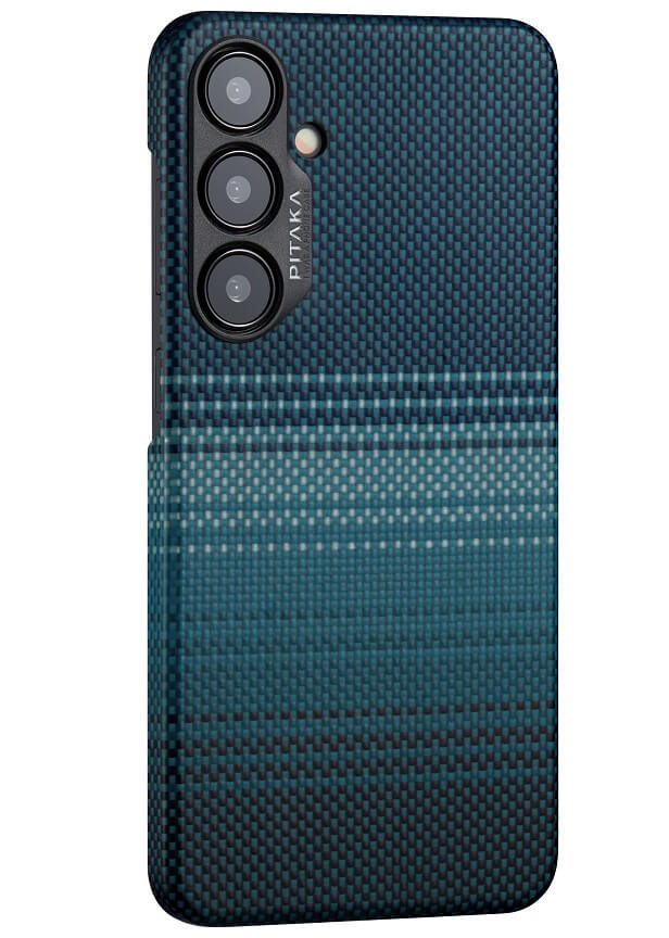 Magsafe Калъф за Samsung S24, Pitaka MagEZ 4 Case, Син (7)