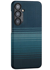 Magsafe Калъф за Samsung S24, Pitaka MagEZ 4 Case, Син (7)