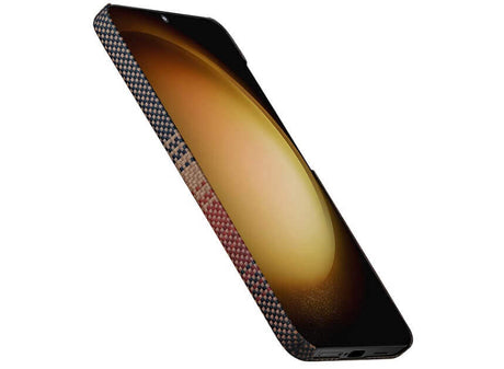 Magsafe Калъф за Samsung S24 Plus, Pitaka MagEZ 4 Case, Кафяв (7)