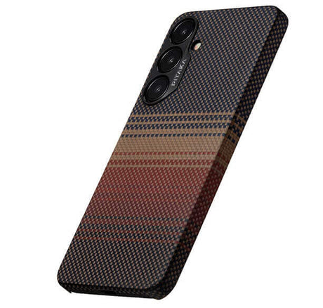 Magsafe Калъф за Samsung S24 Plus, Pitaka MagEZ 4 Case, Кафяв (6)