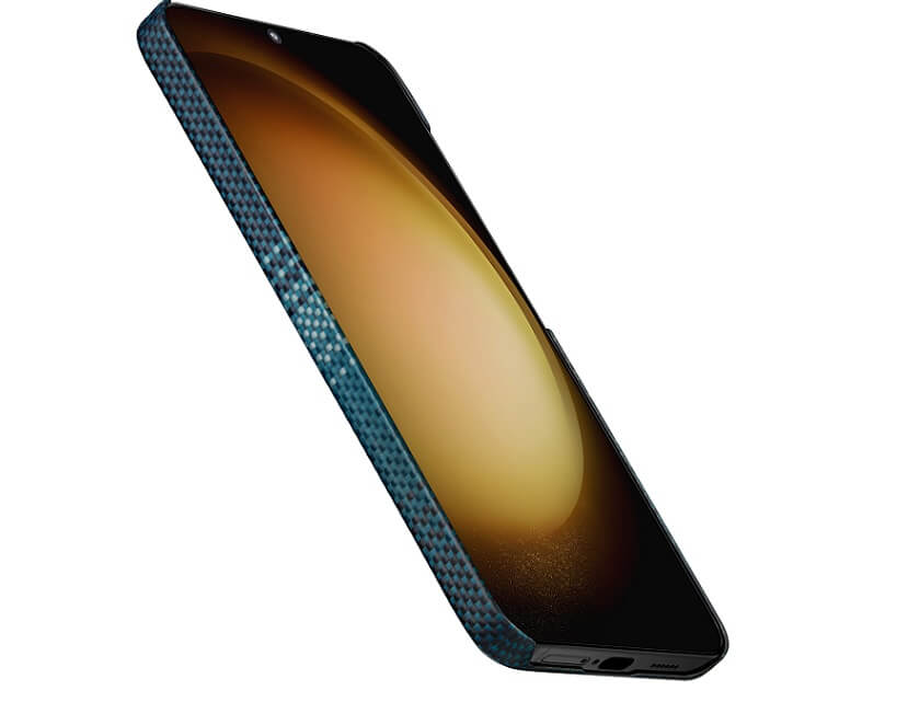 Magsafe Калъф за Samsung S24 Plus, Pitaka MagEZ 4 Case, Син (4)