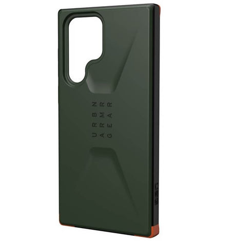 Противоударен Калъф за Samsung S22 Ultra, UAG Civilian Case, Зелен