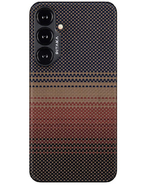 Magsafe Калъф за Samsung S24 Plus, Pitaka MagEZ 4 Case, Кафяв