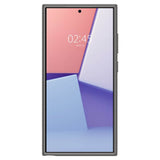Противоударен Силиконов Калъф за Samsung S24 Ultra, Spigen Liquid Air Case, Сив (3)