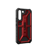 Противоударен Калъф за Samsung S22, UAG Monarch Case, Червен (2)
