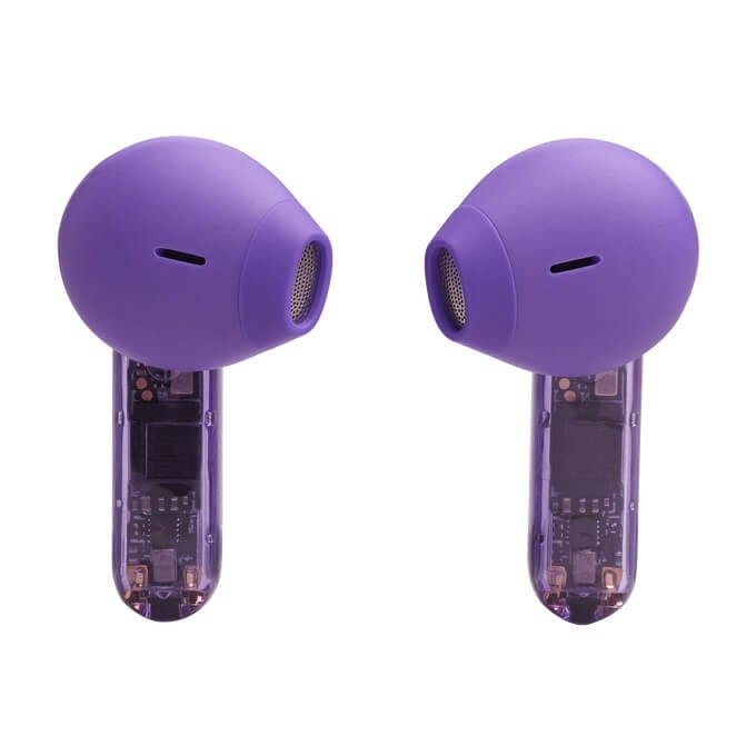 Безжични Слушалки, JBL Tune Flex Ghost Edition, Лилав (3)