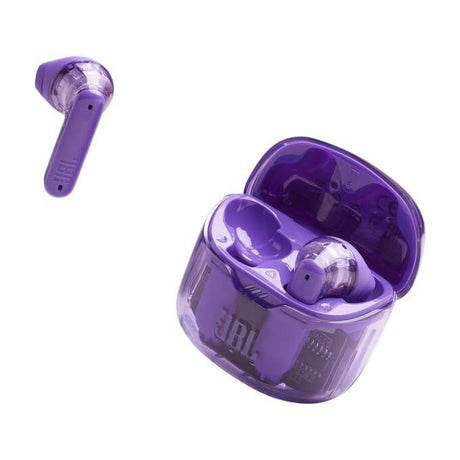 Безжични Слушалки, JBL Tune Flex Ghost Edition, Лилав (7)