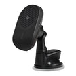 Безжично Зарядно за Кола с Magsafe, Pitaka MagEZ Car Mount Pro Suction Cup 15W, Черен