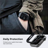 Карбонов Калъф за Apple Watch 45mm, Pitaka Air Case, Черен (3)