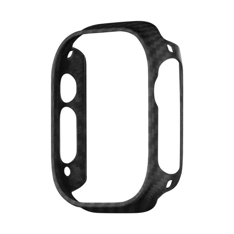 Карбонов Калъф за Apple Watch Ultra 49mm, Pitaka Air Case, Черен (3)