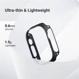 Карбонов Калъф за Apple Watch Ultra 49mm, Pitaka Air Case, Черен (9)