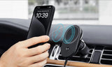 Безжично Зарядно за Кола с Magsafe, Pitaka MagEZ Car Mount Pro 2 15W, Черен (2)