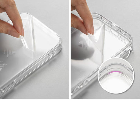 Противоударен Хибриден Калъф за Samsung A35, Ringke Fusion Matte Case, Прозрачен (4)